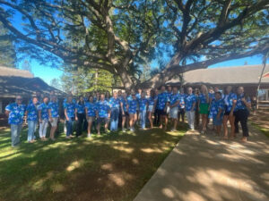 Maui Prep staff group photo